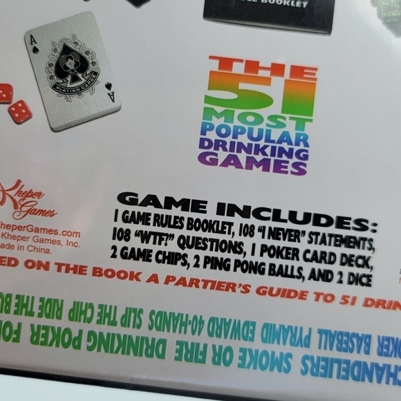 The 51 Most Popular Drinking Games NEW #1300 - Picture 9 of 9